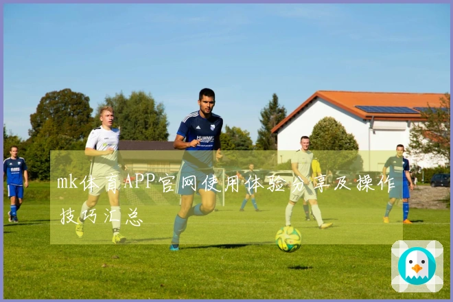 mk体育APP官网使用体验分享及操作技巧汇总